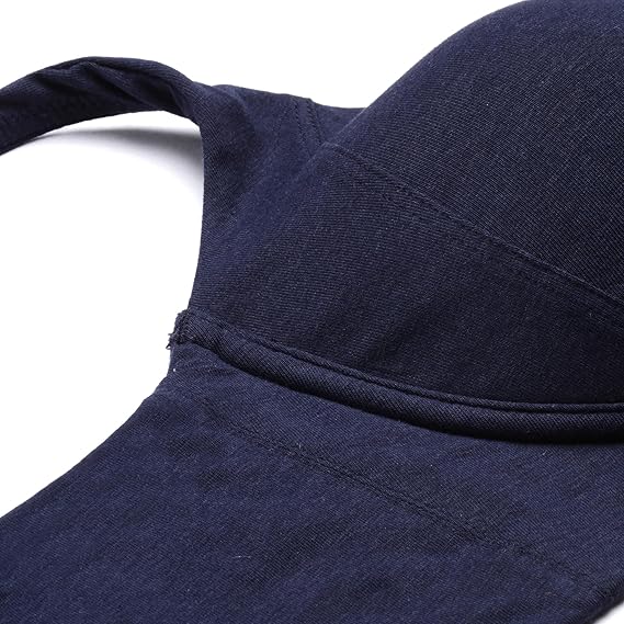 Enamor Women's Cotton Blend Non-Wired Everyday T-Shirt Bra – Padded, Full Coverage, Ultra-Soft, Breathable Bamboo Fabric, Pinch-Free